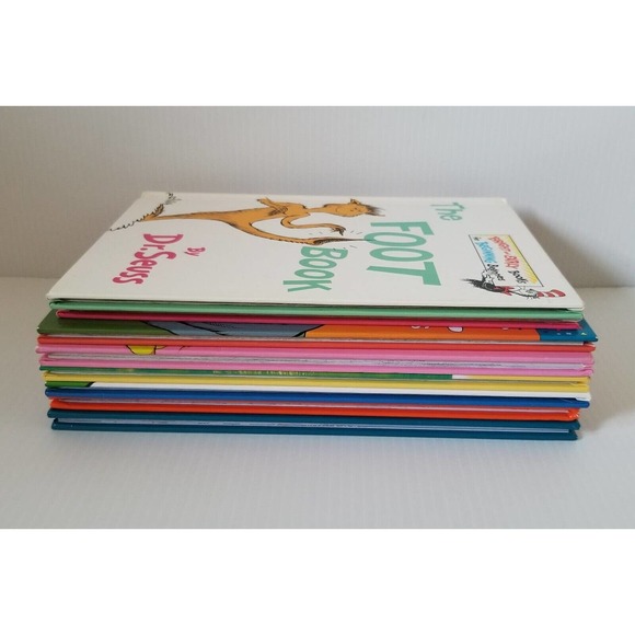 Lot 8 Dr. Seuss Beginner Books Bright & Early Cat Hat Library Children Hardcover - Picture 11 of 13